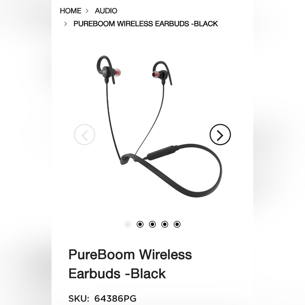 Pure Gear Pureboom Wireless Earbuds